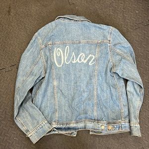 NWOT - Bride Jean Jacket - OLSON